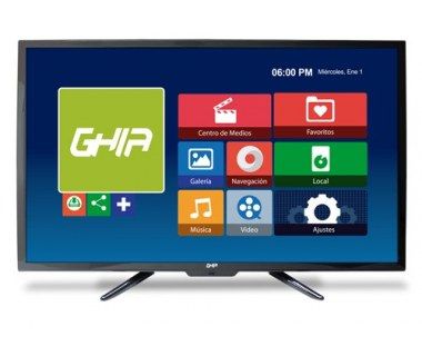 Televisión LED Ghia 39, Smart TV, HD, 3 HDMI, 2 USB, VGA, PC