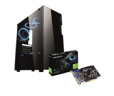 Gabinete XZeal XZ130 Gigabyte NVIDIA GeForce GT 730 BDL-XZCGB06B-GT7302G