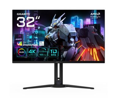 Monitor Gamer Gigabyte AORUS FO32U - 31.5" - 4K UHD - 165Hz - HDMI - DisplayPort