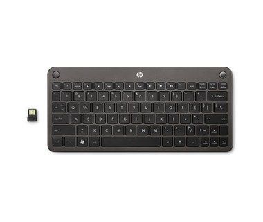 Mini Teclado Inalámbrico HP, USB + Candado + Funda para Notebook - BUNDLE  XB387AA
