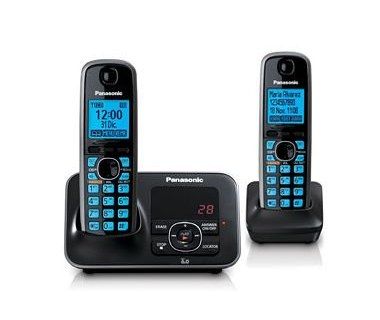  Panasonic KX-TGF352M Teléfono fijo con cable/inalámbrico de 2  teléfonos : Productos de Oficina