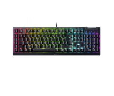 Teclado Gamer Razer BlackWidow V4 X - Almbrico - Espaol - RGB - Switch Amarillo