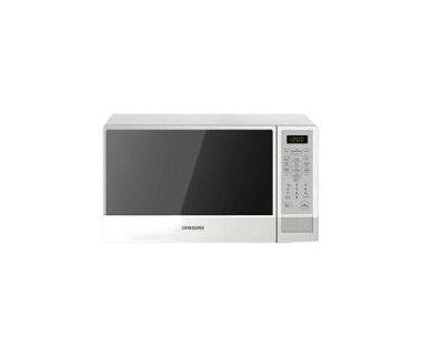 Horno Microondas Samsung 1.1 pies, Sistema de cocción inteligente, blanco  AMW8113W/XAX