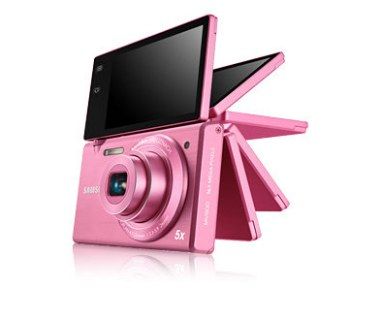 Cámara Samsung MV800, 16.1 Mpx, Zoom Óptico 5x, LCD Touch 3", Rosa -  EC-MV800ZBMPMX