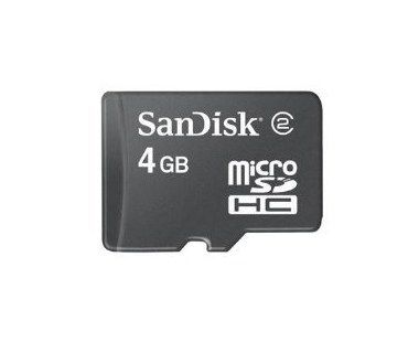 Memoria SanDisk Micro SD 4GB (Solo tarjeta no adaptador)