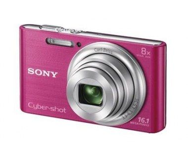 Cámara Digital Sony, 16.1 Mpx, Zoom 8x, HD, LCD 2.7, 360° Panorama, Rosa -  DSC-W730/P
