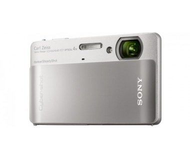 Cámara Sony Cybershot 10.1MPx, Zoom 4x, Gris, LCD 3.5, Smileshutter, HD  Movie + Estuche KIT DSC-TX5/G+ESTUCH