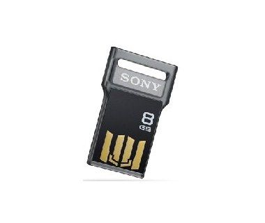 Memoria USB Sony Micro Vault Serie V, 8GB, USB, Negro - USM8GV/B