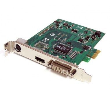 Tarjeta Capturadora de Video HD y Audio StarTech.com PCI Express - 1080p -  HDMI / DVI / VGA - PEXHDCAP