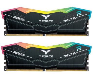 Memoria RAM TEAMGROUP T-Force Delta RGB - DDR5 - 32GB (2x16GB) - 7800MHz - U-DIMM - Para PC