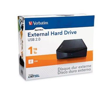 Disco Duro Externo Verbatim 96571, 1TB, USB 2.0