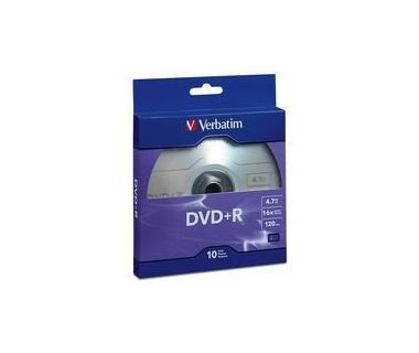 DVD+R Verbatim 97956 - 4.7GB - 16X - 10 Piezas - BULK