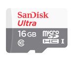 Ultra MicroSDHC 16GB UHS-I + SD Adapter